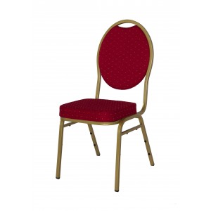 Scaun budget belgium red gold